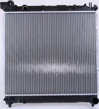 Радиатор охлаждения двигателя Nissens. Артикул 64164