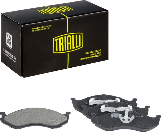 Тормозные колодки Trialli (Low-Metallic) передние для Kia Carnival I 1999-2006. Артикул PF 2376