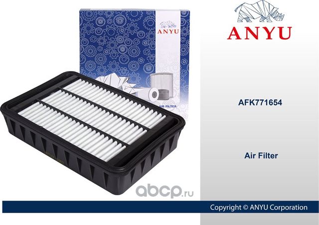Фильтр воздушный (Anyu). Артикул AFK771654