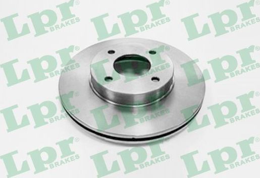 Тормозной диск LPR передний для Nissan 200SX S13 1991-1993. Артикул N2812V
