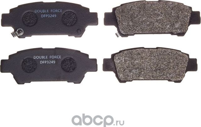 Колодки тормозные дисковые Double Force Double Force. Артикул DFP3249