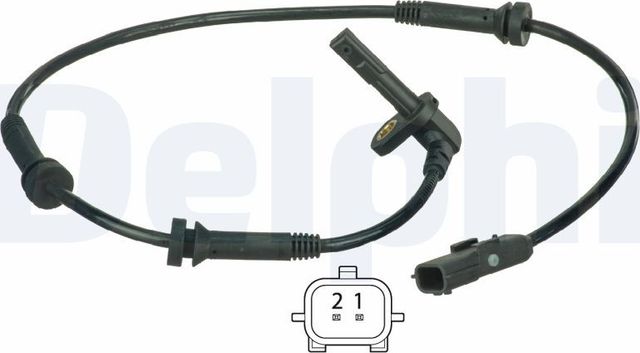Датчик ABS Delphi передний для Renault ZOE I 2012-2026. Артикул SS20473