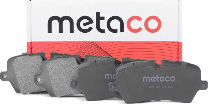 Колодки тормозные задние дисковые к-кт (Metaco) Metaco. Артикул 3010180