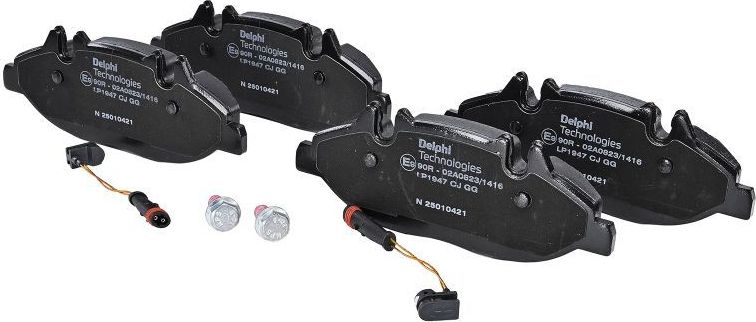 Тормозные колодки Delphi (Low-Metallic). Артикул LP1947