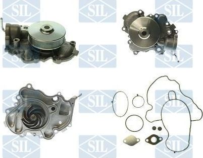 Помпа (водяной насос) Saleri/SIL для Lancia Thema II 2011-2014. Артикул PA1597