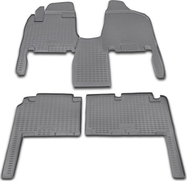 Коврики Element для салона Kia Carnival III АКПП 2006-2014. Артикул NLC.25.16.210