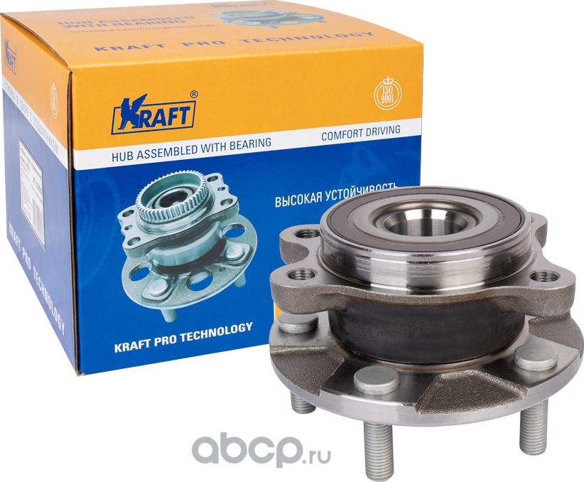 Ступица передняя в сборе L=R (Kraft). Артикул KT110145