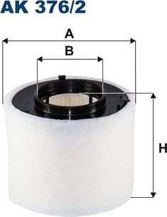 Воздушный фильтр Filtron. Артикул AK 376/2