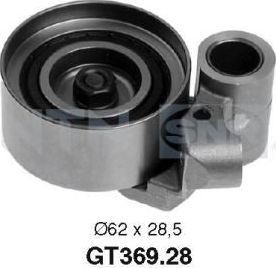 Натяжной ролик (натяжитель) ремня ГРМ NTN / SNR. Артикул GT369.28