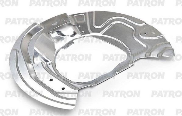 Кожух (щиток) тормозного диска Patron передний левый для BMW X5 II (E70) 2006-2013. Артикул PBS084