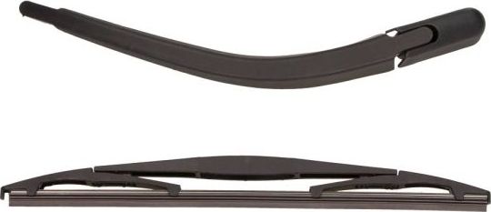 Поводок (рычаг) и щетка стеклоочистителя (дворника) (в сборе) MaXgear (PBT (полибутилентерефталат)) задний для Peugeot 107 I 2005-2014. Артикул 39-0223