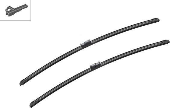 Щетки стеклоочистителя (дворники) Bosch передние для Volkswagen Sharan I 1995-2010. Артикул 3 397 118 950