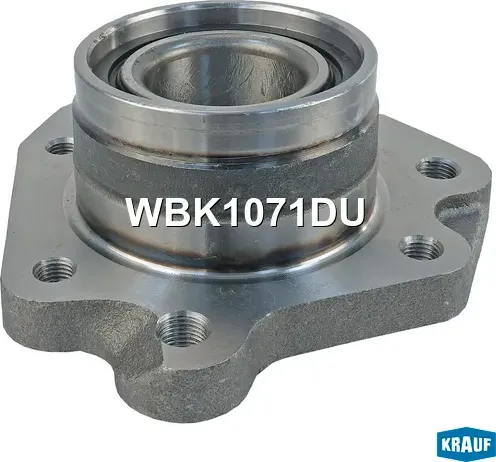 Ступица колеса с подшипником в сборе и монтажный комплект Krauf. Артикул WBK1071DU