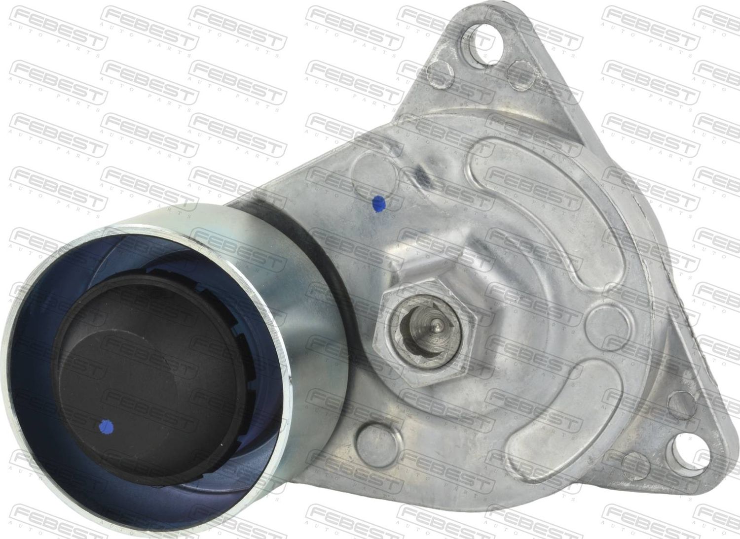 Натяжной ролик (натяжитель) приводного клинового зубчатого ремня Febest. Артикул 2990-368DT