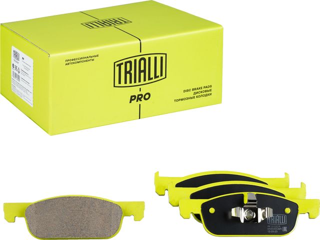 Тормозные колодки Trialli (Керамика) передние для Lada XRAY I 2016-2026. Артикул PF 0102CR