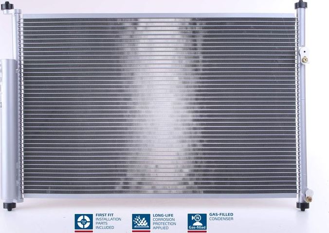 Радиатор кондиционера (конденсатор) Nissens (алюминий). Артикул 940012