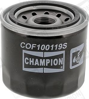 Масляный фильтр Champion для Mitsubishi Colt VI (Z20/Z30) 2005-2012. Артикул COF100119S