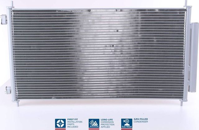 Радиатор кондиционера (конденсатор) Nissens (алюминий) для Honda CR-V III 2006-2013. Артикул 940140