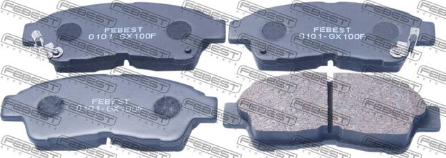 Тормозные колодки Febest передние для Toyota Carina VII (T210) 1996-2001. Артикул 0101-GX100F