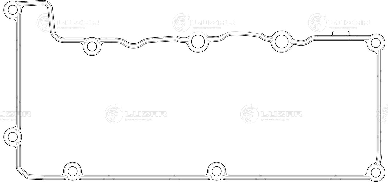 Прокладка клапанной крышки 441724 Luzar. Артикул LES 21802