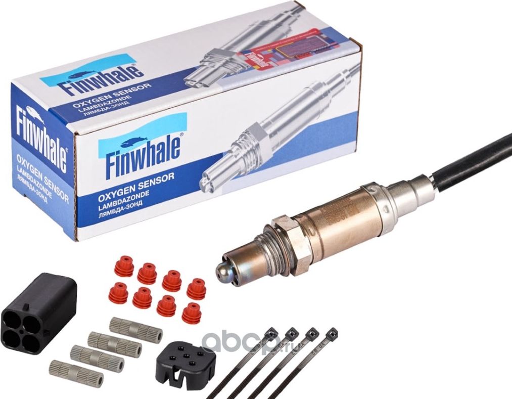 Лямбда-зонд (универсальный) BMW/CITROEN/FORD/HONDA/LAND ROVER/MERCEDES-BENZ/PEUG (Finwhale). Артикул SOX006