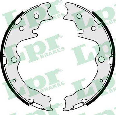 Тормозные колодки (стояночная тормозная система) LPR. Артикул 09820