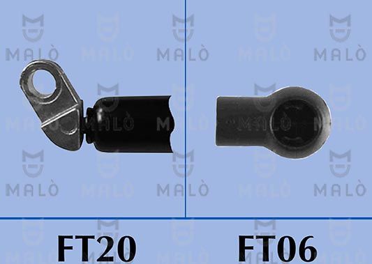 Амортизатор (упор) багажника Malò. Артикул 127384