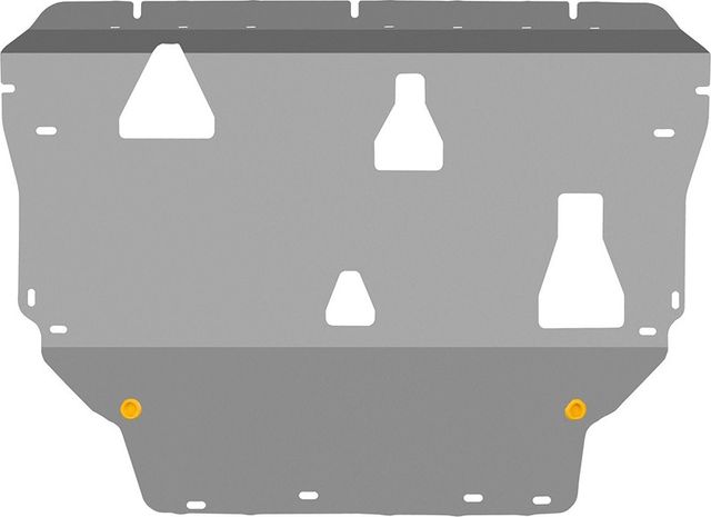 Защита алюминиевая NLZ для картера и КПП (3мм) Geely Atlas II 2023-2026. Артикул NLZ.75.21.030A