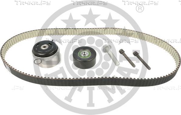 Ремень ГРМ с роликами (комплект) Optimal для Fiat Stilo 2005-2007. Артикул SK-1607