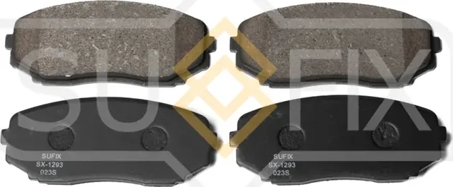Колодки тормозные дисковые | перед прав/лев | (Sufix). Артикул SX-1293