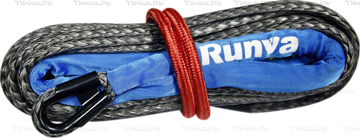 Трос Runva синтетический 11 мм/19 м (готовый). Артикул DyneemaRope11mm19m