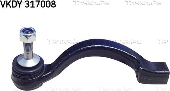 Наконечник рулевой тяги SKF левый внешний для Jaguar S-Type I 1999-2008. Артикул VKDY 317008