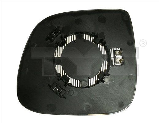 Зеркальное стекло бокового зеркала TYC. Артикул 337-0194-1