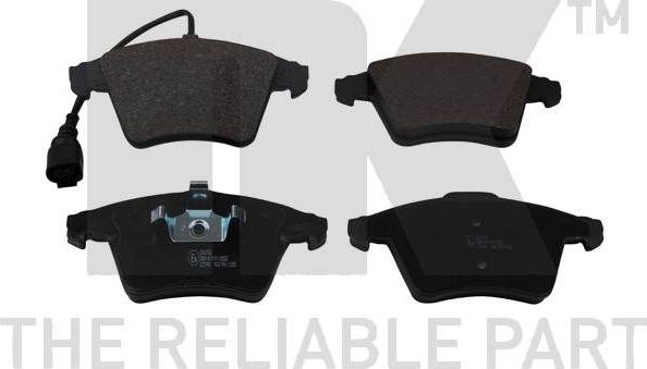 Тормозные колодки NK. Артикул 224762