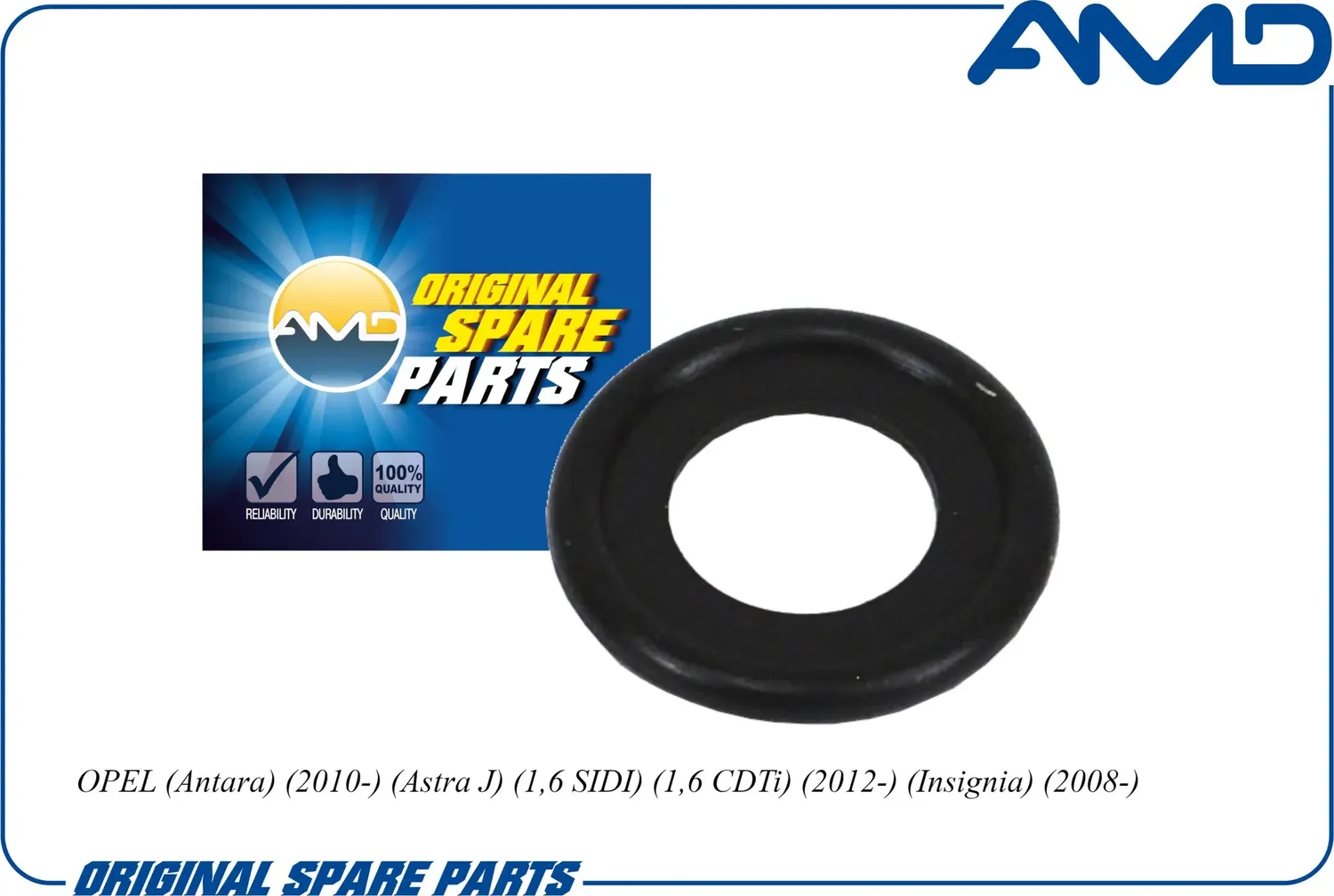 Шайба-прокладка пробки сливной (AMD). Артикул AMD.GAS373