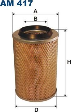Воздушный фильтр Filtron. Артикул AM 417