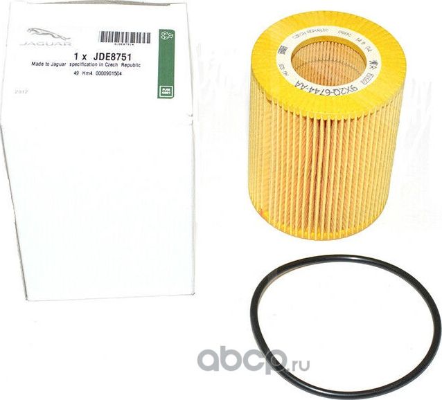 Масляный фильтр Jaguar. Артикул JDE8751