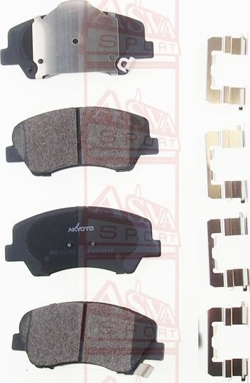 Тормозные колодки Akyoto Packing AKYOTO. Артикул AKD-12118