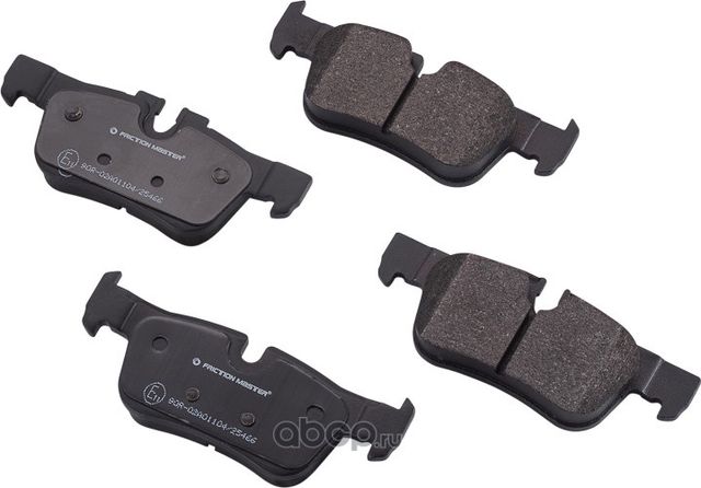 Колодки тормозные дисковые (Frictionmaster). Артикул MKD1762