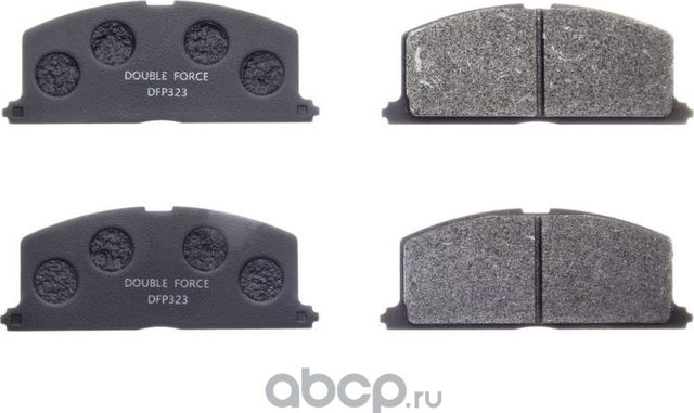Колодки тормозные дисковые Double Force Double Force. Артикул DFP323