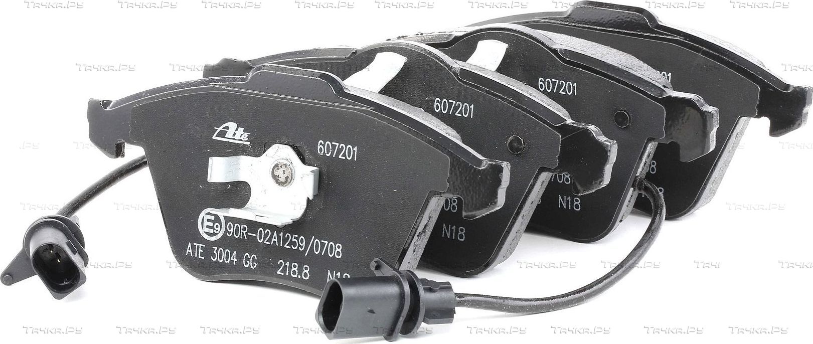 Тормозные колодки ATE передние для Audi A6 allroad II (C6) 2006-2011. Артикул 13.0460-7201.2