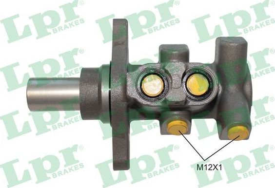 Тормозной цилиндр главный LPR (алюминий). Артикул 6343