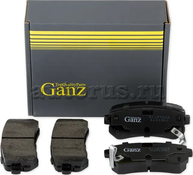 Колодки торм.зад. (Ganz). Артикул GIJ07012