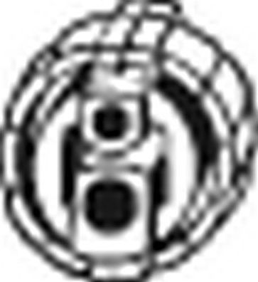 Кронштейн глушителя Bosal (Бельгия). Артикул 255-108