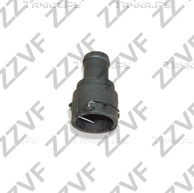 ФЛАНЕЦ ТЕРМОСТАТА AUDI Q3 12- , VW TOUAREG 02-1 ZZVF (полимерный материал). Артикул ZV202B