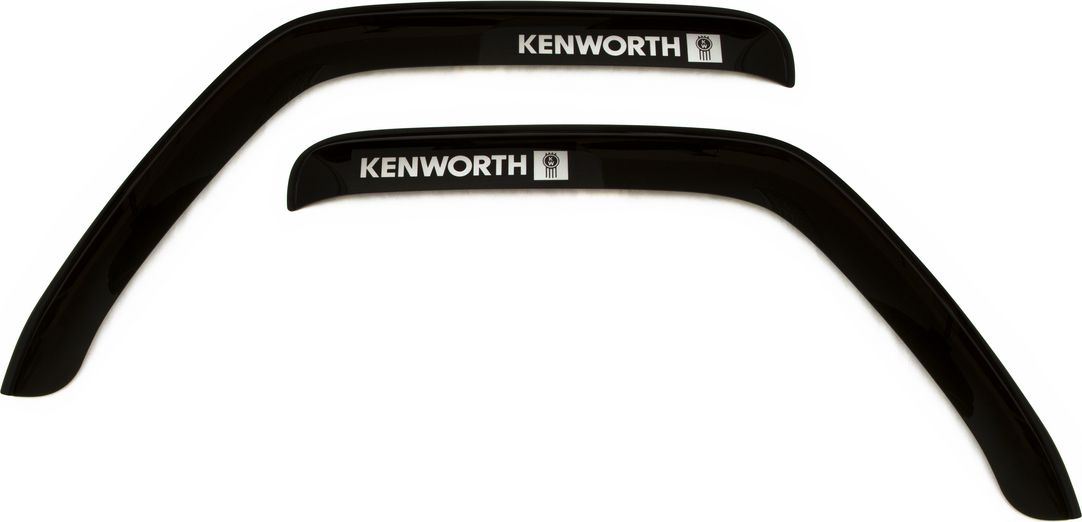 Дефлекторы REIN для окон (накладной скотч 3М) (2 шт.) Kenworth 1996-2002 Дымчатый. Артикул REINWV845