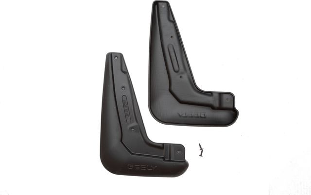 Брызговики Frosch (в пакете) передняя пара для Geely Atlas Pro 2021-2026. Артикул NLF.AN0177.F13