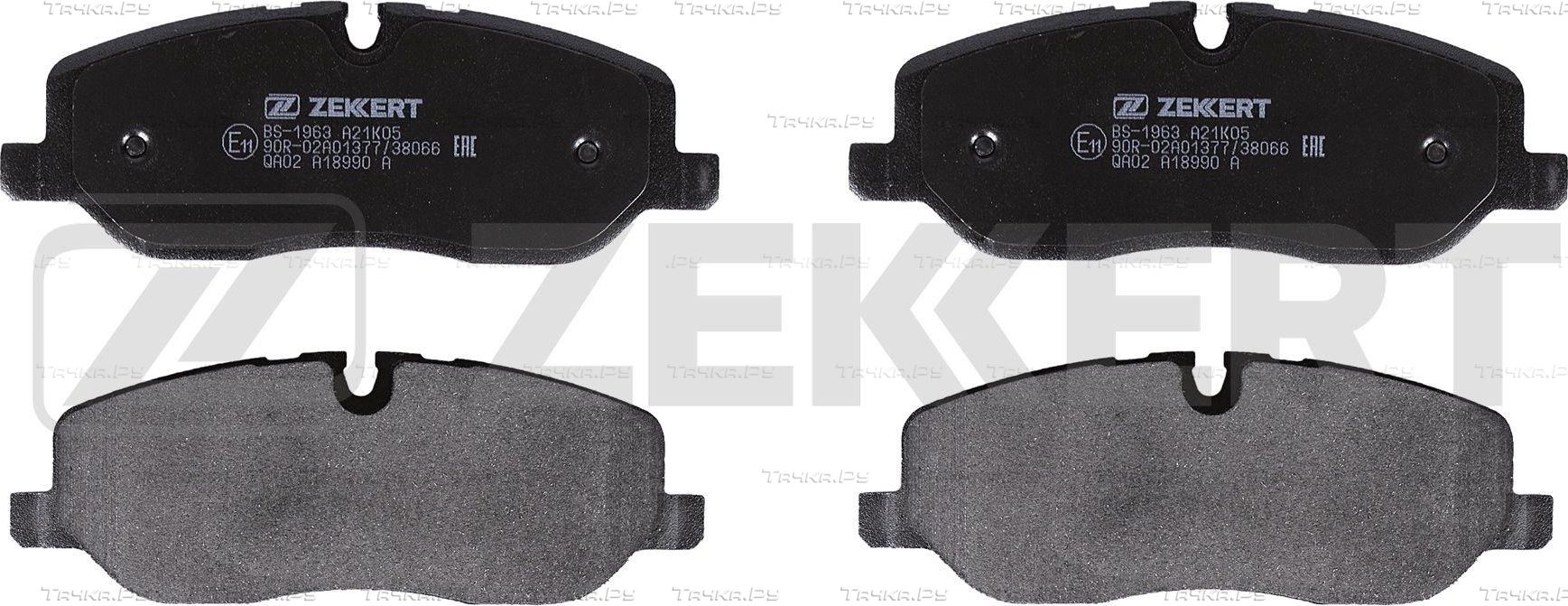 Тормозные колодки Zekkert передние для Land Rover Range Rover III 2002-2012. Артикул BS-1963