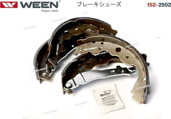 Тормозные колодки WEEN задние для Lada Largus I 2012-2026. Артикул 152-2502