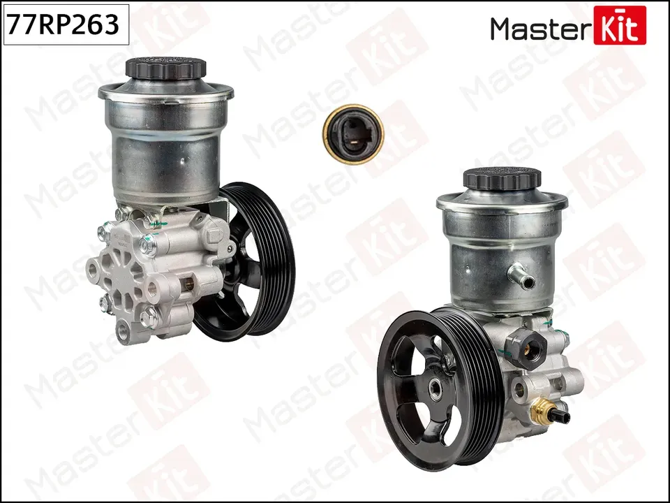 Насос ГУР TOYOTA LAND CRUISER PRADO 09-/HILUX 05-/4RUNNER 09 (Master KIT). Артикул 77RP263